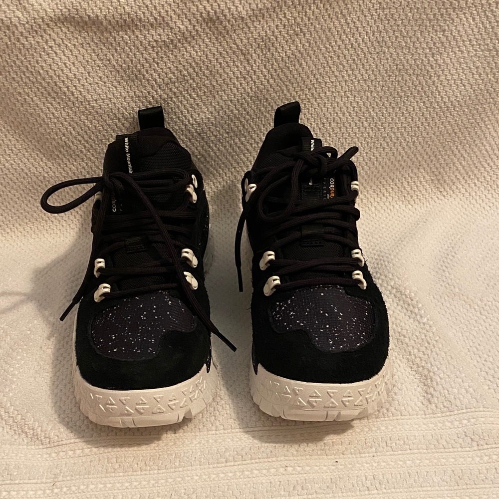 Timberland Black and White Athletic Shoes